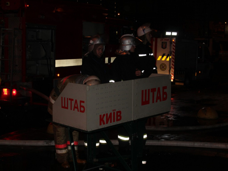 В Києві горів Мінський ринок